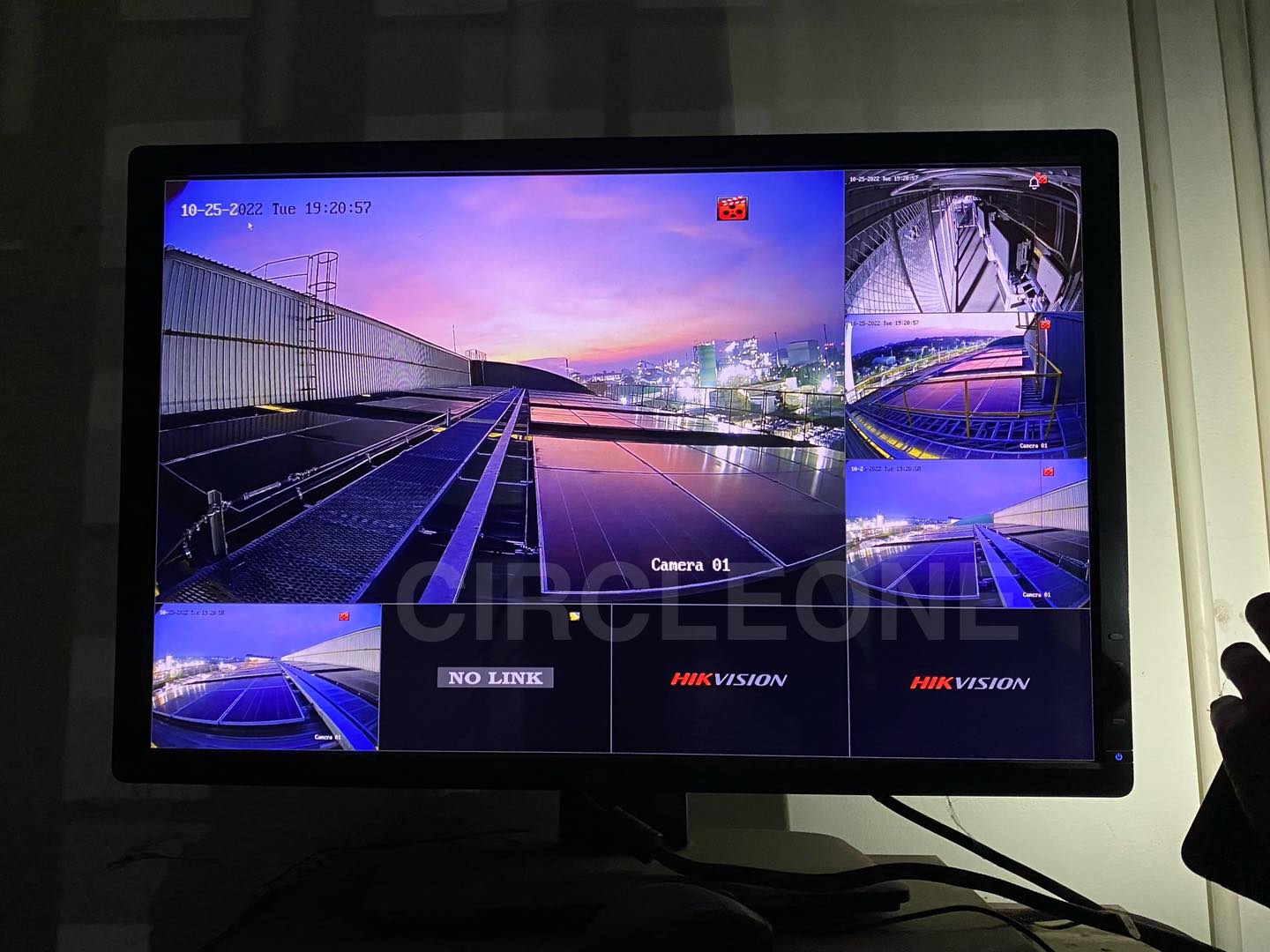 ภาพรวมกล้องวงจรปิด